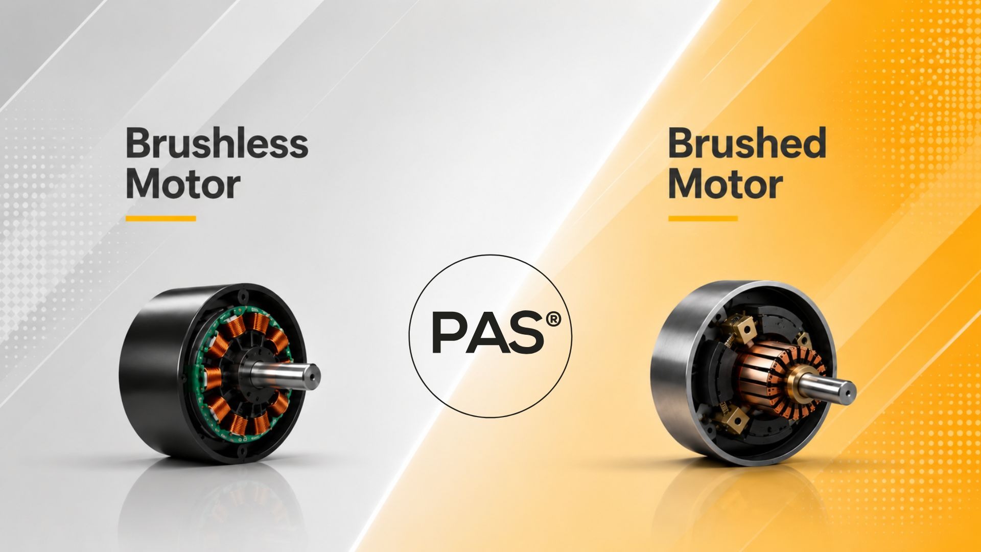 Official HAION article image for Brushless vs. Brushed Motors