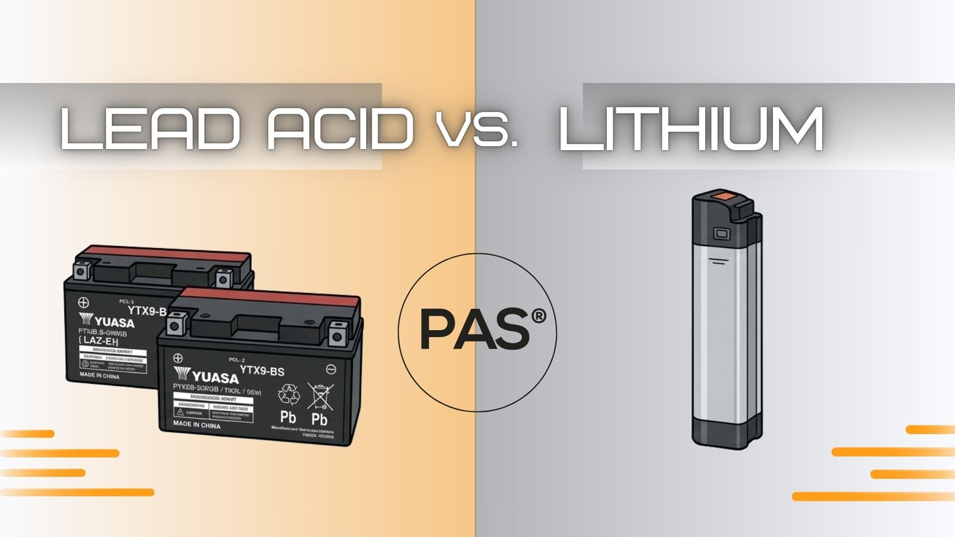 Official HAION article image for Lead-Acid vs. Lithium: HAION Caster PAS Suggestion