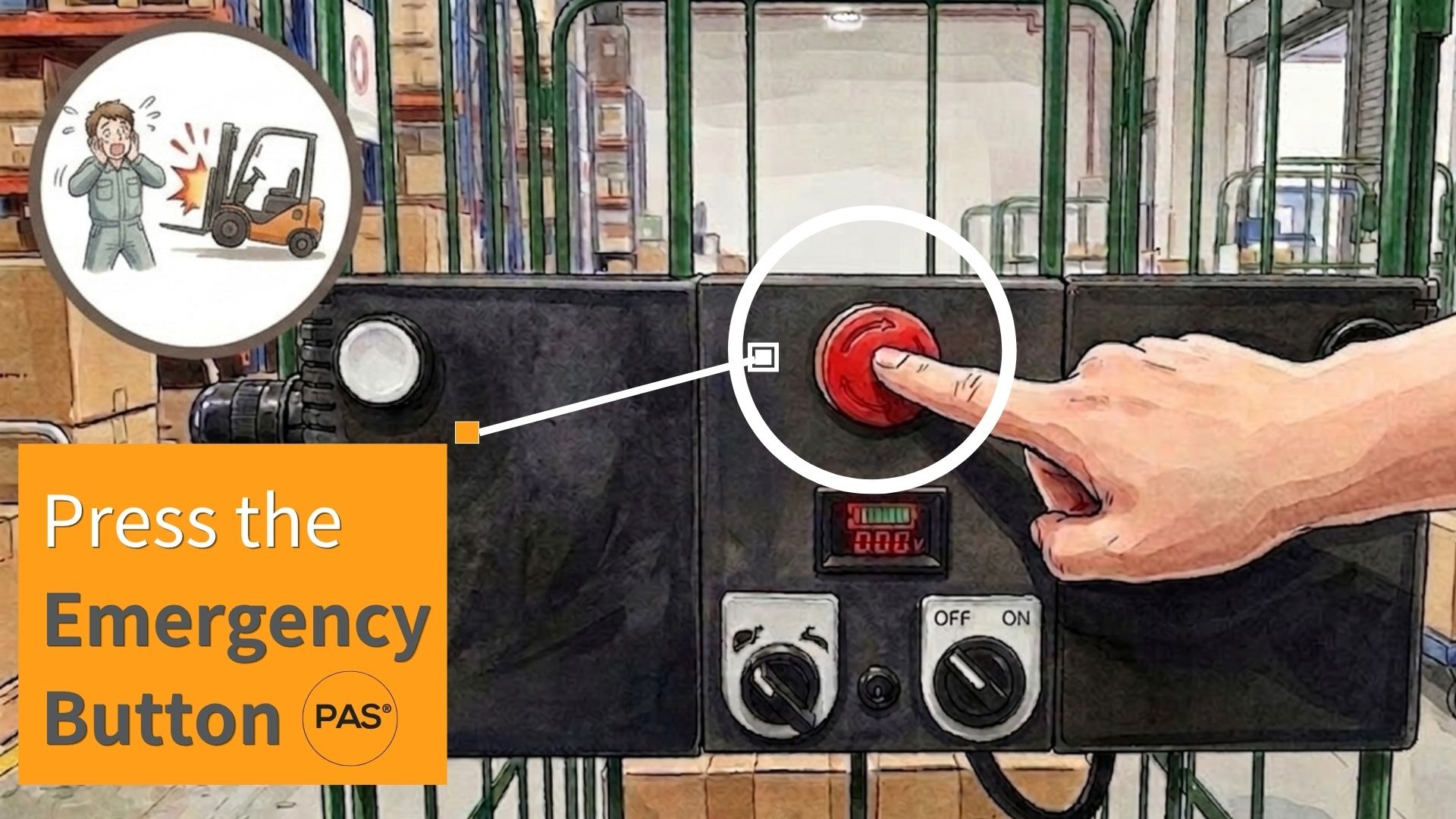 Official HAION article image for Emergency Stop Button: The Core of PAS Safety