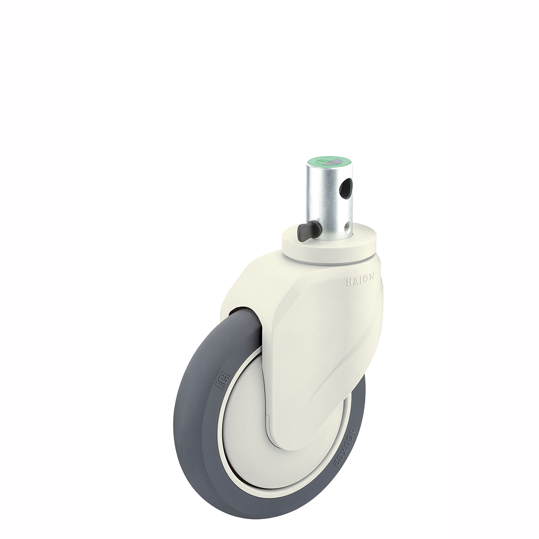 HAION H399A single-wheel central-locking caster for hospital bed