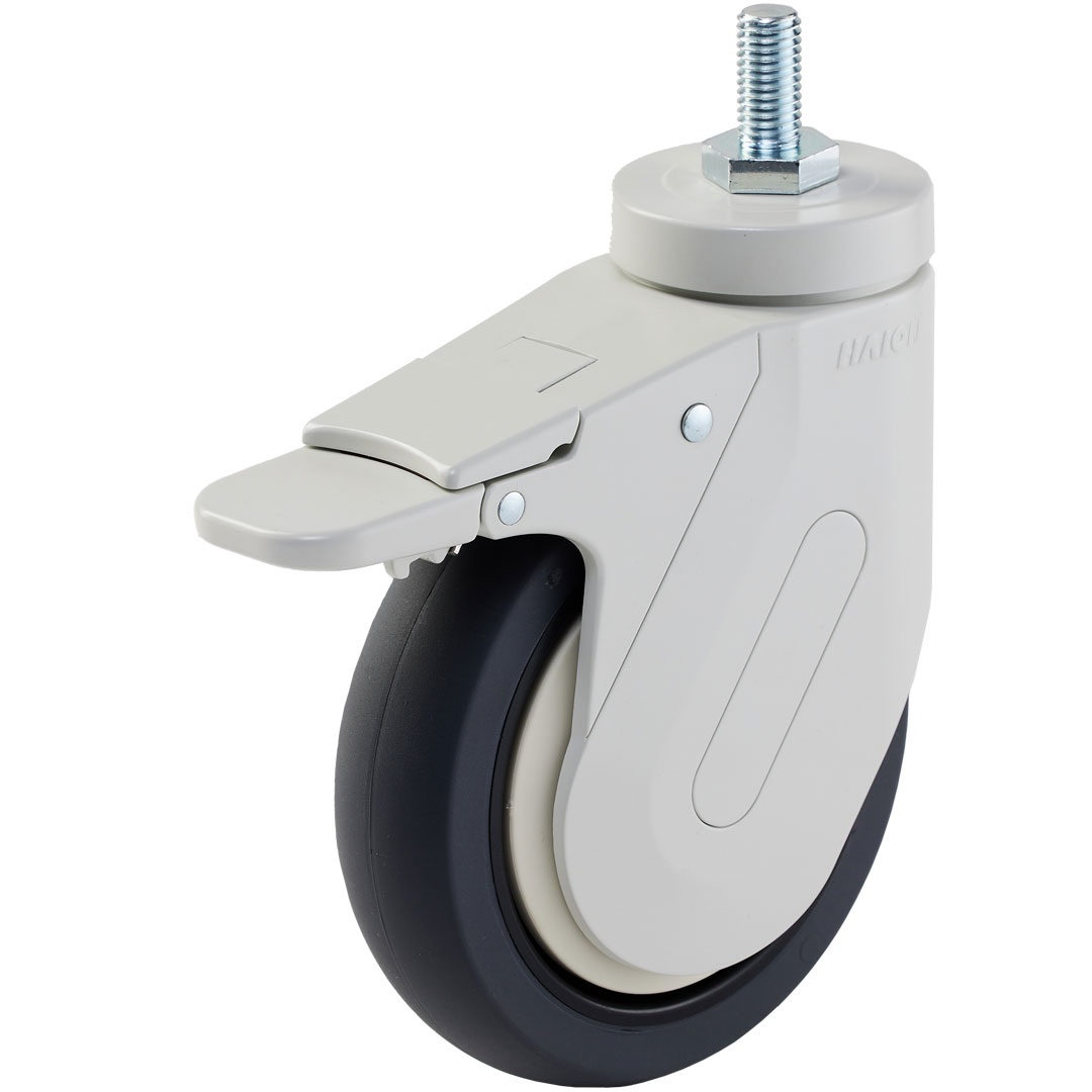 HAION H76 medical equipment caster with manual brake